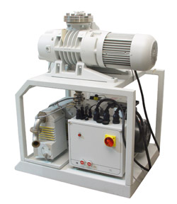 LEYBOLD VACUUM PUMPING SYSTEM 123 CFM