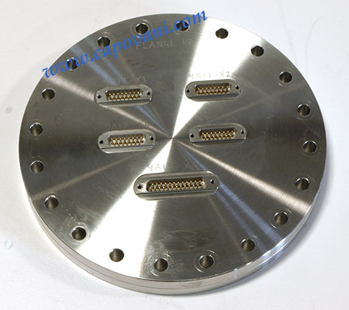 MULTI-PIN SUB D INSTRUMENTATION FEEDTHROUGH - CF FLANGE