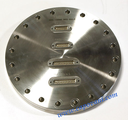 MULTI-PIN SUB D INSTRUMENTATION FEEDTHROUGH - CF FLANGE