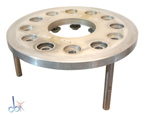 VACUUM FITTING, BASEPLATE/ENDPLATE