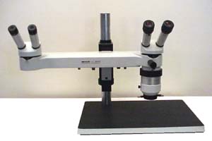 WILD STEREO DISCUSSION MICROSCOPE