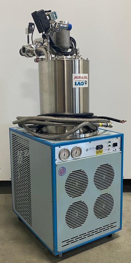 CVI TM-250 CRYOGENIC VACUUM PUMP AND CBST6.0 COMPRESSOR