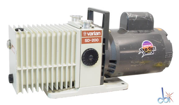 VARIAN ROTARY VANE MECHANICAL VACUUM PUMP 6.9 CFM