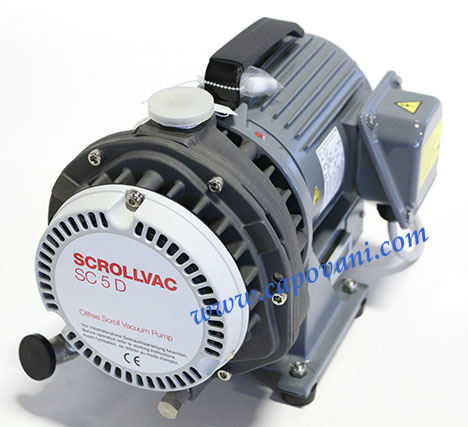 LEYBOLD OERLIKON SCROLLVAC SC 5D SCROLL VACUUM PUMP