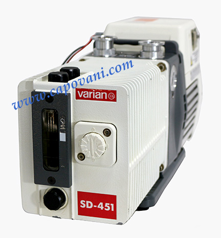 VARIAN ALCATEL ROTARY VANE VACUUM PUMP 14.6 CFM