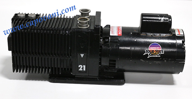 ALCATEL ROTARY VANE VACUUM PUMP, 14.6 CFM