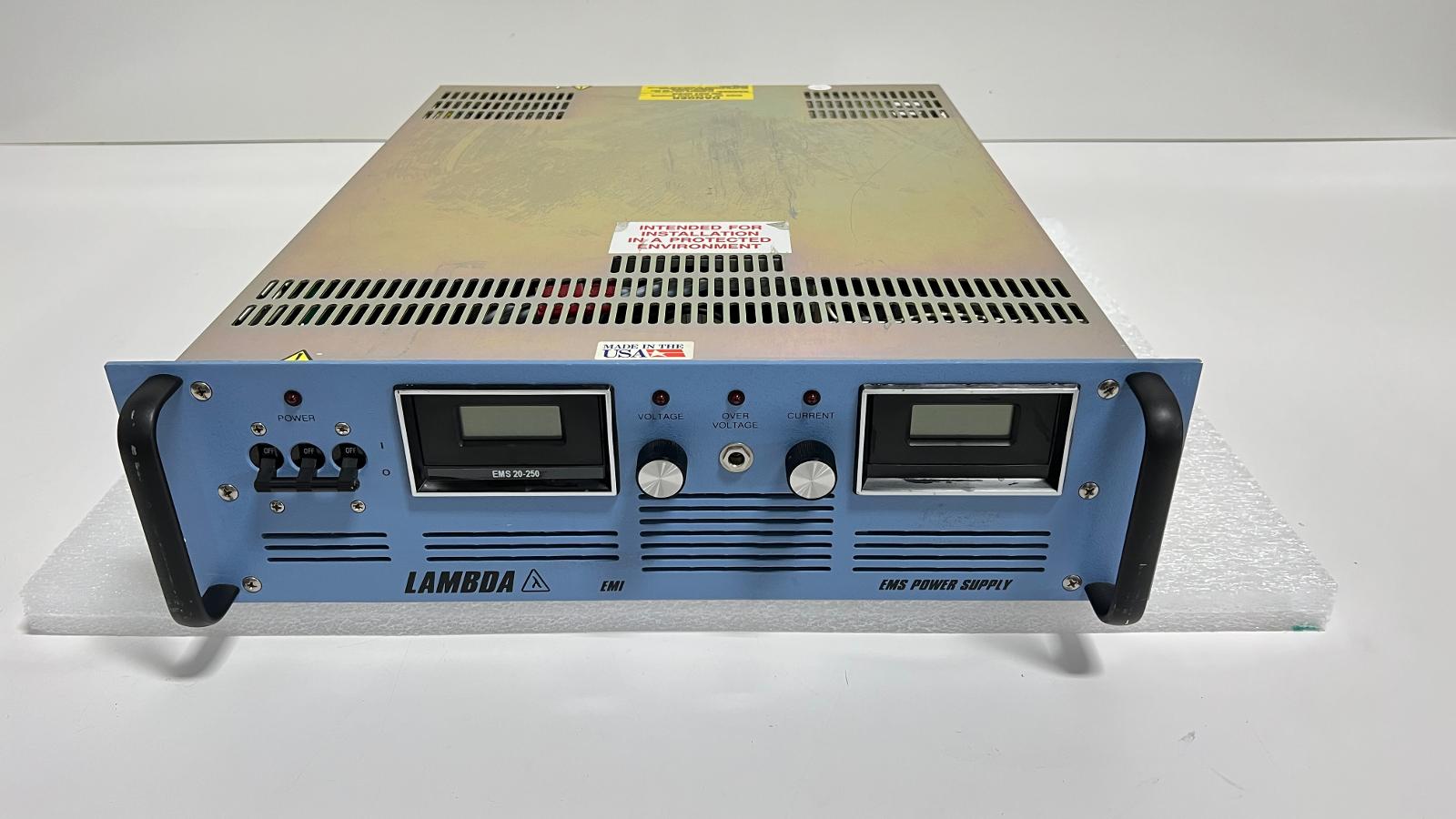 LAMBDA EMI DC POWER SUPPLY 20V, 250A