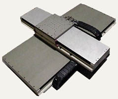 AEROTECH WIDE BASE XY LINEAR MOTOR STAGE