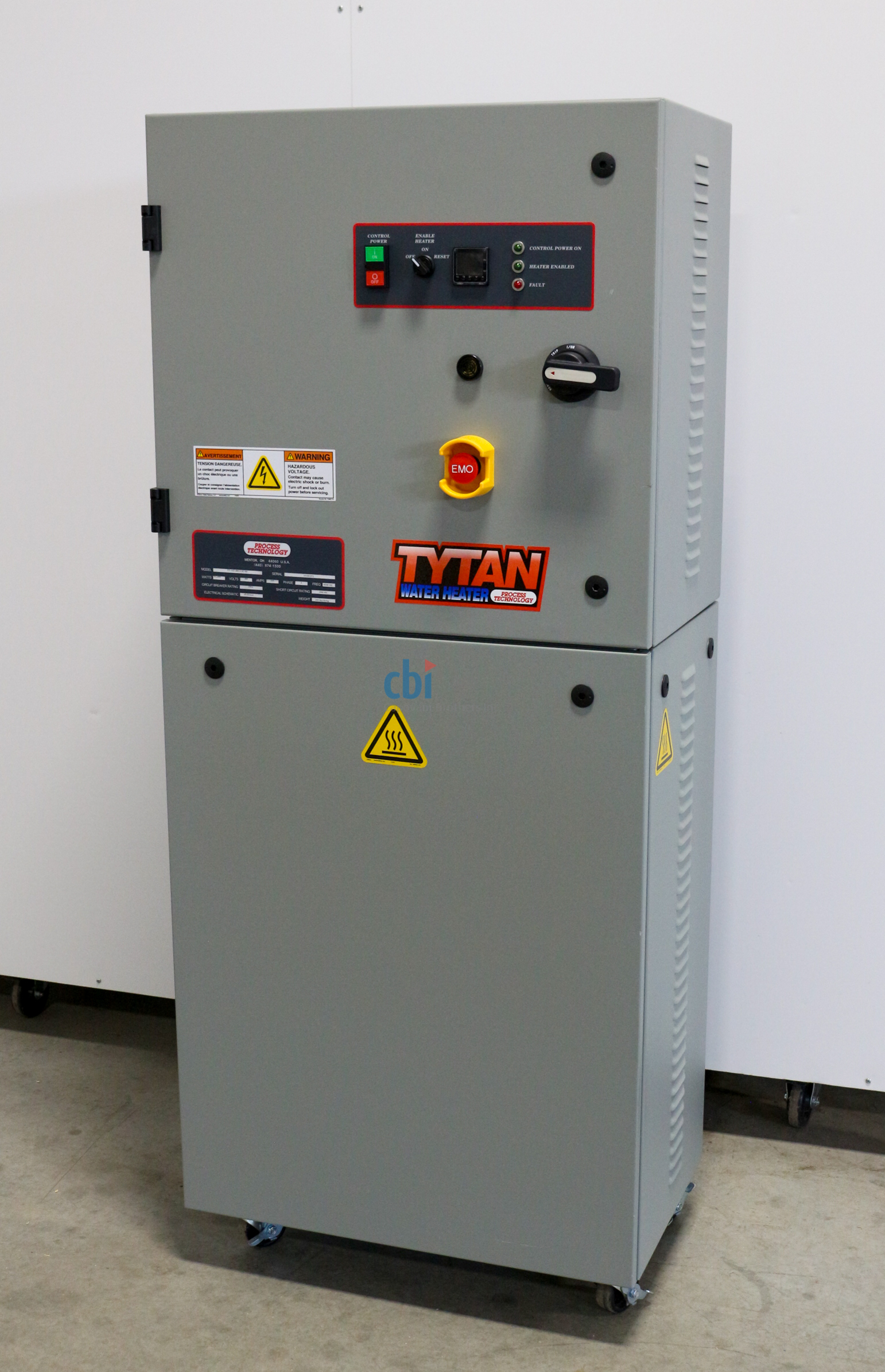 PROCESS TECHNOLOGY IN LINE WATER HEATER 162 KW